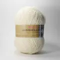 Пряжа Пехорка Деревенская 01 белый (100г/250м, упаковка 5 мотков)