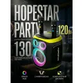 Беспроводная Premium Bluetooth колонка HOPESTAR PARTY 130 (120W) - для вечеринок и развлечений c двумя микрофоном