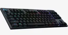 Logitech Игровая клавиатура беспроводная G913 TKL(G913 TKL)LIGHTSPEED LIGHTSYNC RGB Switch GL Clicky, (GL Clicky), черный