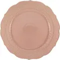 Тарелка «Скалистос» мелкая, керамика, 28 см, розовый (Le CoQ)