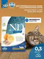 Сухой корм Farmina N&D Ocean Neutered беззерновой, для стерилизованных кошек, сельд с апельсином 300гр