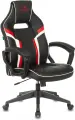 Кресло игровое Zombie Z3 черный/красный эко. кожа крестов. пластик