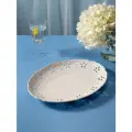 Lefard Cервировочное овальное блюдо из фарфора Style 35х26 см