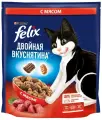Сухой корм для кошек Felix Двойная вкуснятина с мясом 600г 2 шт