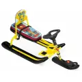 Снегокат со спинкой Тимка спорт 4-1 Nika kids F1 (жёлтый каркас)