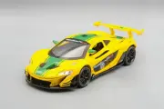 Машинка McLAREN P1 GTR, жёлтый 21 см Макларен