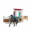 Игровой набор и фигурки Schleich «Конюшня с Лизой и Штормом» серии Horse Club, 42709