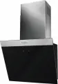 Вытяжка Faber Daisy, наклонная установка, LED-освещение, сенсорное управление, чёрная