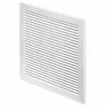 Решетка вентиляционная Виенто пластик, 180х250 мм, цвет белая