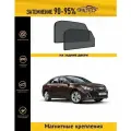Автошторки ALTEO на Chevrolet Cruze (J300) рестайлинг (2012-2015) седан на задние двери на магнитах