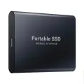 Внешний жесткий диск SSD для хранения информации 1Tb, Цвет Черный. Разъем USB +шнур