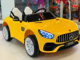 Электромобиль детский Mercedes HM-2588 желтый полный привод 4WD