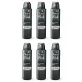 Dove Антиперспирант-дезодорант аэрозоль Men экстразащита без белых следов 48 часов защиты, 0% спирта 150 мл - 6 шт