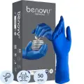 Перчатки мед. смотров. латекс, нест, н/o, High Risk, Benovy(L) 25 пар/уп
