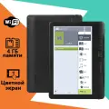 Электронная книга BK7019, цветной экран 7 дюймов, 4 ГБ, поддержка русского языка, физические кнопки, музыка, черный