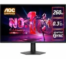 27 Монитор AOC Gaming 27G50Z, 1920x1080, IPS, 260Гц, 1хHDMI, 1хDP, черный