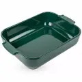 Форма для запекания Peugeot Appolia Plat four céramique rectangle vert forêt 62088