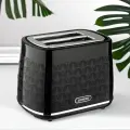 Тостер для хлеба электрический на 2 тоста 930 Вт, 7 степеней прожарки, поддон для крошек