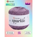 Пряжа YarnArt Sparkle Брусника (1334) 6 мотков 25 г/160 м (60% металлик, 40% полиамид) ярнарт спаркл