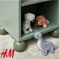 Набор мягких игрушек динозавры H&M, 3 шт, 8-12 см
