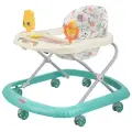 Ходунки Солнышко С 7 силик. колес, муз. (упак.7 шт.) (Indigo), бирюзовый