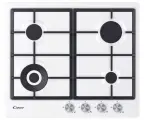 Варочная панель CANDY CHG6BF4WPXWRU, 4 газовые конфорки, цвет белый