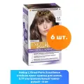 Крем краска для волос стойкая L'Oreal Paris Excellence Purple, 6.11, Ультрапепельный, Темно-Русый, 258мл, 6 шт