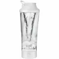 VOLTRX, VortexBoost Electric Shaker Bottle, Электрический спортивный шейкер, белый, 700 мл (24 унций)