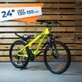 Велосипед детский горный 24 ARIA PRIME MS 241 D рама 12 (yellow), на рост 130-155см, подростковый, для мальчика, для девочки