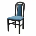 Стул деревянный астра, массив бука, тон черный синий