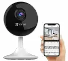 Камера видеонаблюдения WI-FI камера Ezviz CS-C1C-B 1080P IP для дома с облаком и микрофоном