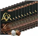 Набор кофе в капсулах L'or Chocolate, 10 упаковок, 100 капсул