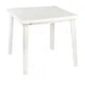 Стол садовый 800х800х740мм квадратный (белый) М2593