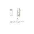 Направляющая втулка клапана для автомобиля, METELLI 01-S2712 (4 шт.)