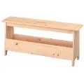 Скамья деревянная с отделением для хранения Пэрйохан, сосна 100 см