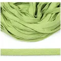 Шнур плоский х/б 15мм турецкое плетение цв.017 салатовый уп.50 м