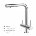 Смеситель для кухни с каналом для фильтрованной воды Homsly, хром, коллекция Askilo, 7H-004-CMLF-ASK