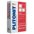 Клей для плитки/ керамогранита/ камня/ клинкера Plitonit В+ серый класс C2 TE 25 кг