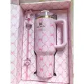Термокружка STANLE С Цветами Love Snack Fancy в подарочной коробке 40 OZ
