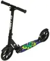 SILAPRO Самокат складной с ножным тормозом, 98х36х87, (мерц. колеса 20х2см), алюм. сплав+PU (131-104)