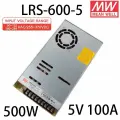 Mean Well LRS-600-5 5V 100A 500W Блок питания для светильника -hz