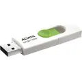 Флешка ADATA UV320, 256GB, USB 3.2, Gen 1, зеленая, белая