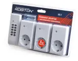 Комплект пульт + розетка с дистанционным управлением ROBITON УД-3 пульт + 3 розетки комплект (BL)