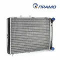 Радиатор охлаждения М-2141 (двухрядный, сборный, алюминиевый с пластиковыми бачками) прамо, ЛР2141.1301010-10