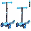 Самокат 3-х кол. Y-SCOO RT TRIO DIAMOND 120 blue