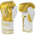 Боксерские перчатки Hardcore Training Revolution Gold/White PU