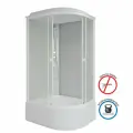Душевая кабина Niagara Promo 90x80 L P90/80/40L/MT без гидромассажа без гидромассажа белый Китай