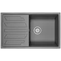 Кухонная мойка Granula GR-8601 86х50 графит