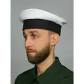 Бескозырка ВМФ белая 752883 (размер: 55)