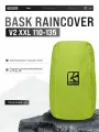 Накидка для защиты рюкзака от дождя и грязи RAINCOVER V2 XXL 110-135